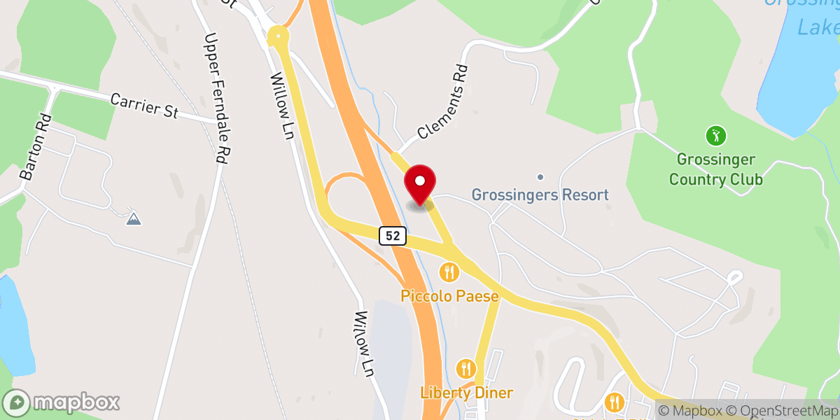 Map showing location of Lighthouse Ministries Church