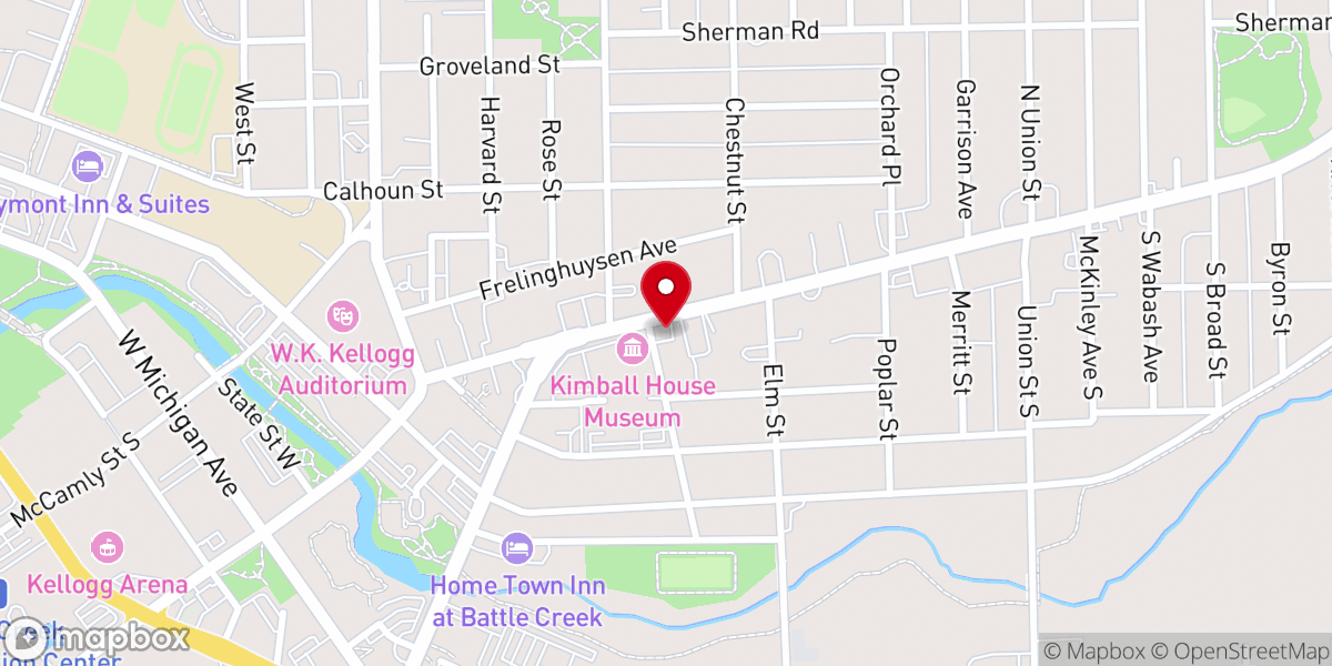Map showing location of RCCG Fulfillment place