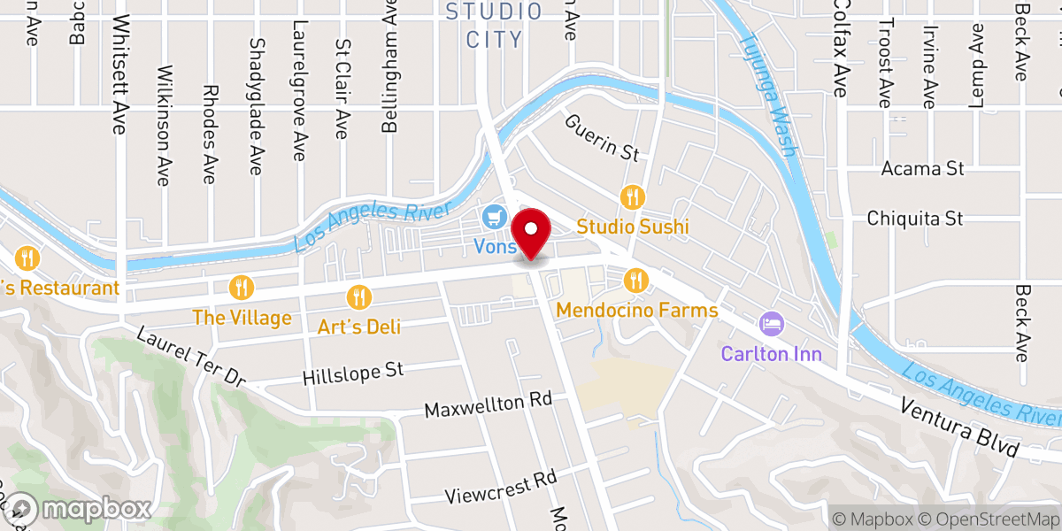 Map showing location of Love Coalition Ministries