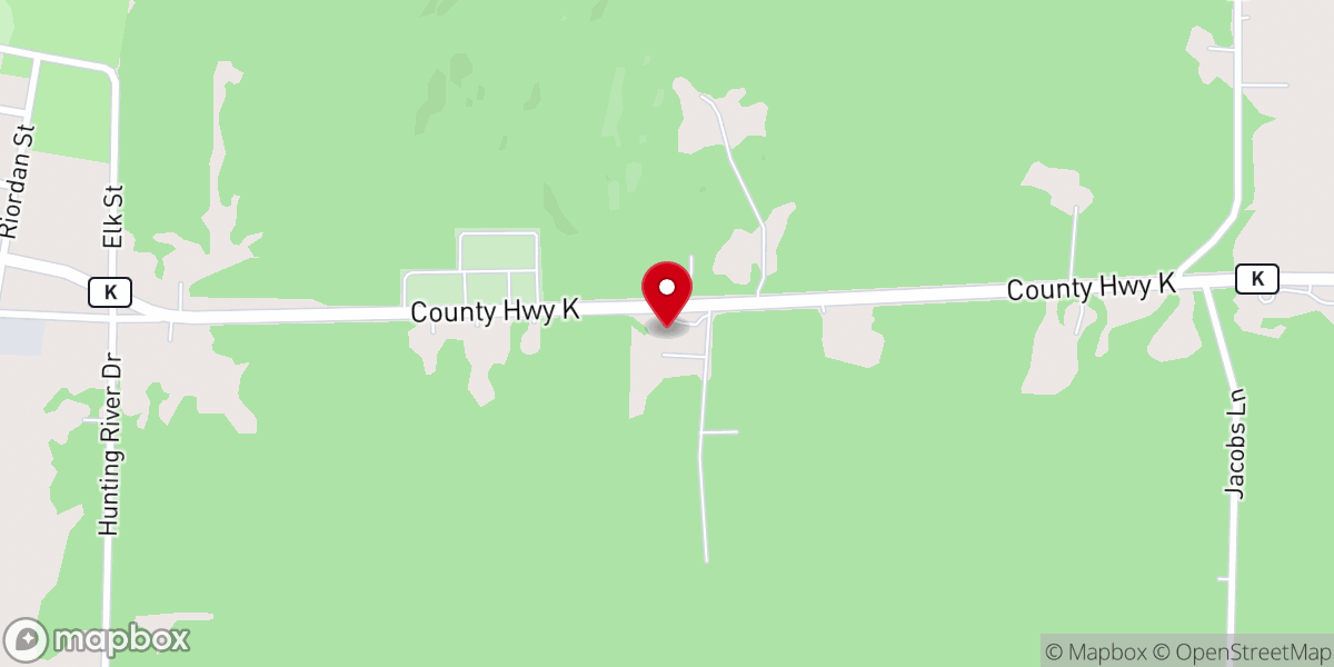 Map showing location of Upper Room Family Church