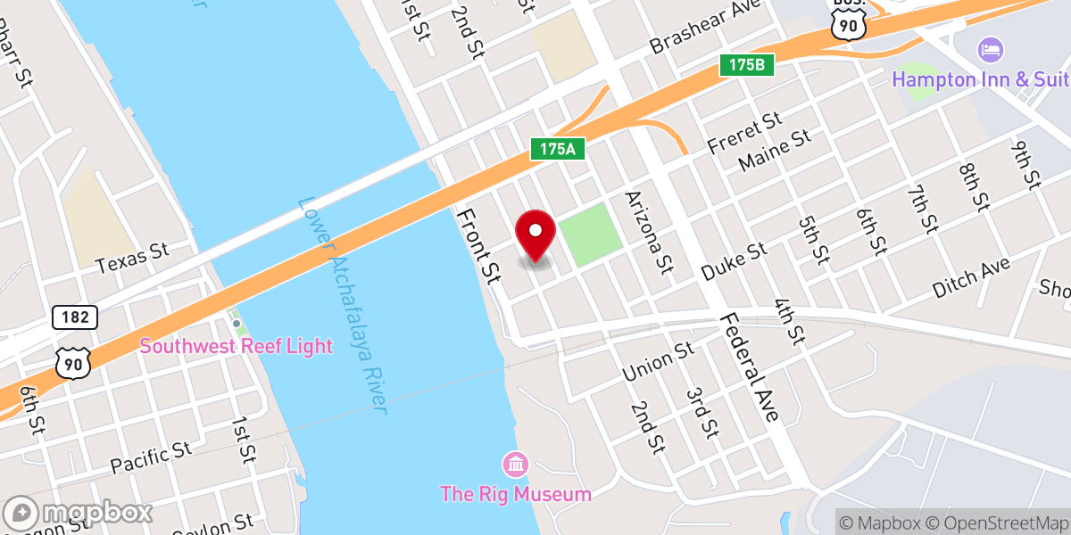 Map showing location of St Mary Outreach
