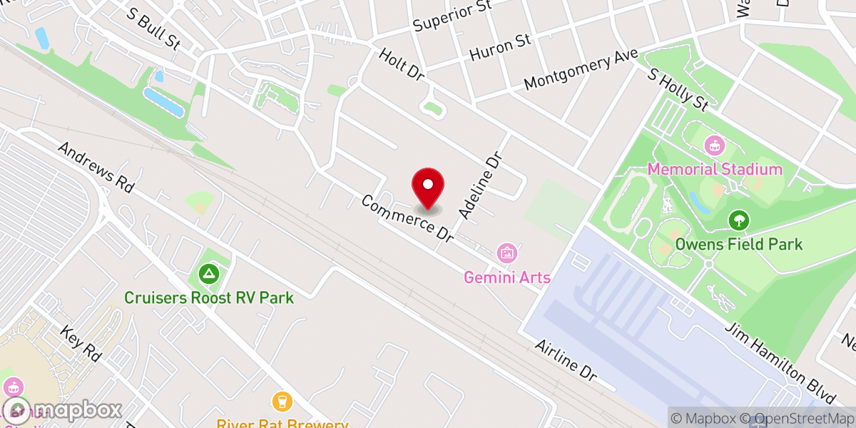 Map showing location of Believers Faith Tabernacle