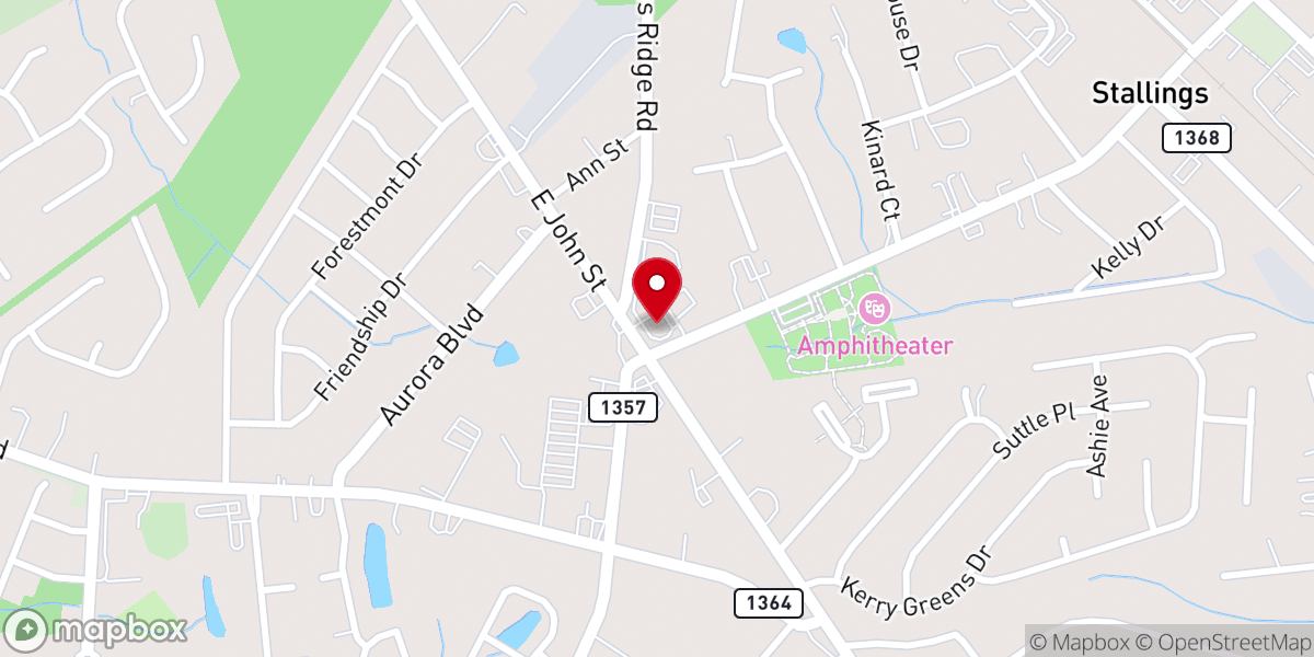 Map showing location of HOPE Baptist