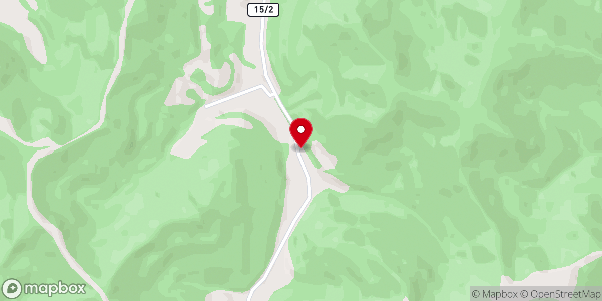 Map showing location of Little White Oak Church