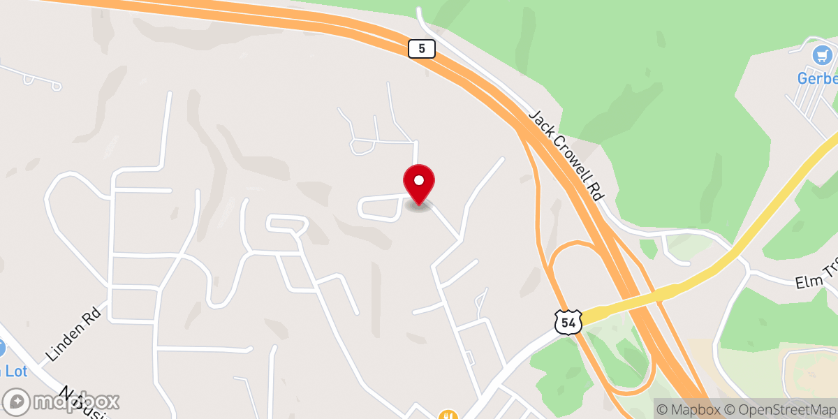 Map showing location of New Beginnings Church