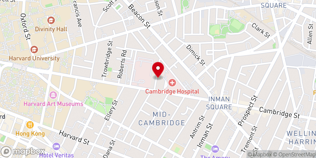 Map showing location of A Place to Heal Ministries