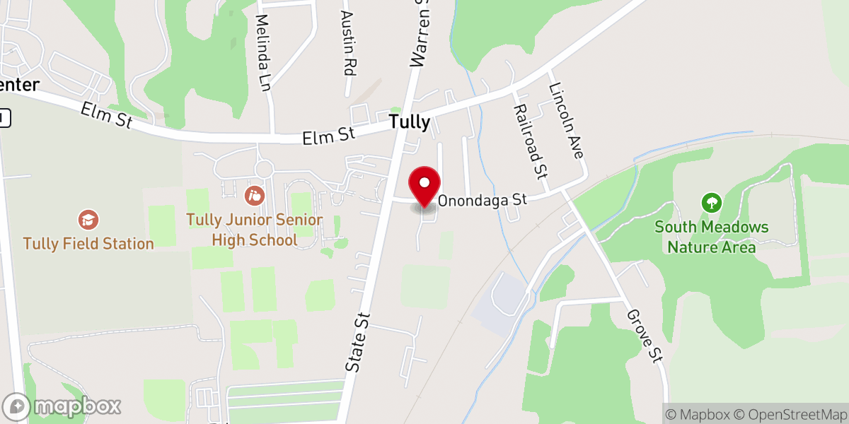 Map showing location of The Church of the Nativity at St. Leo's