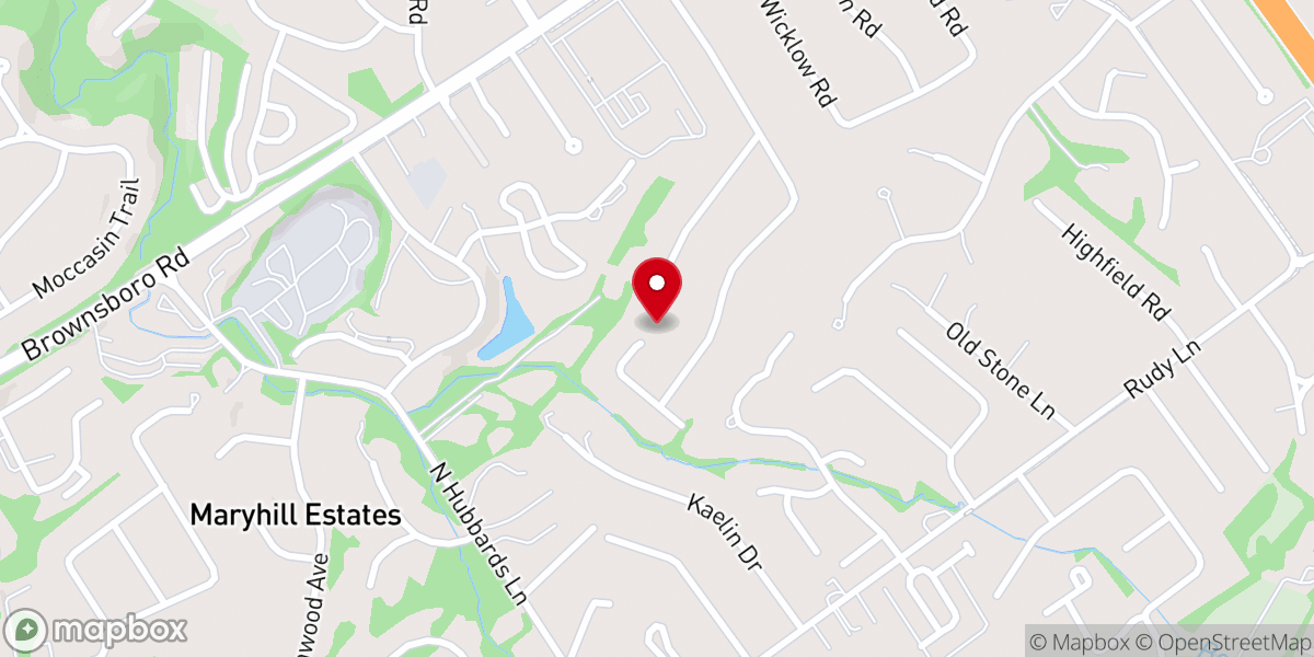 Map showing location of Derby City Sisters