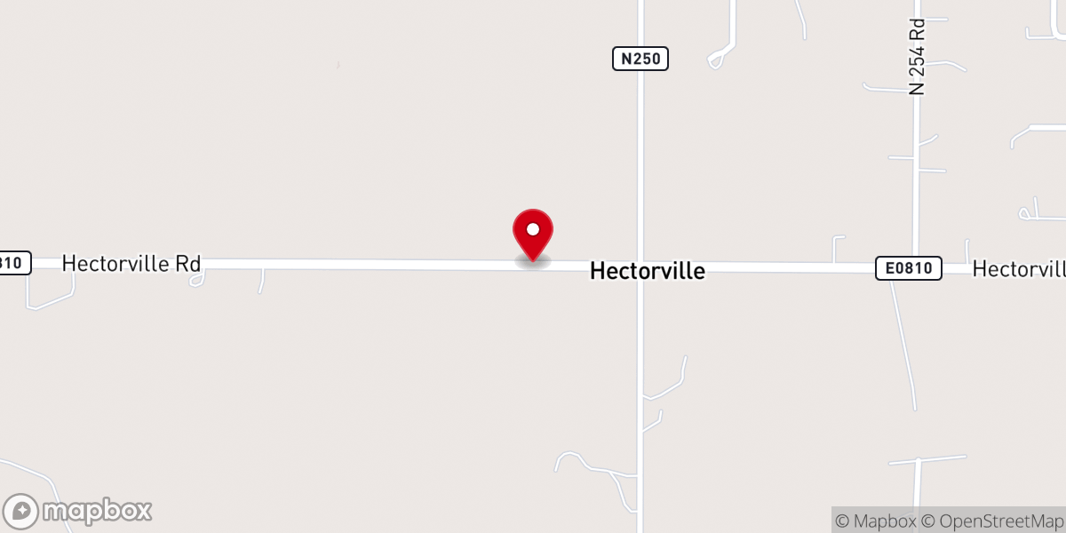 Map showing location of Morning Star Evangelistic Center