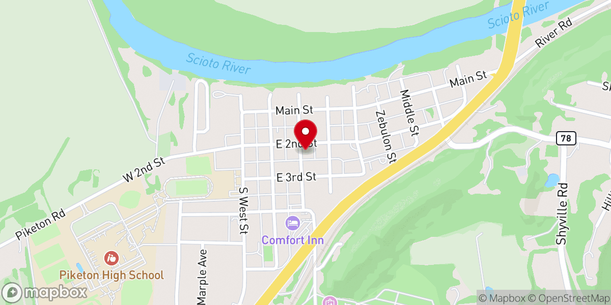 Map showing location of The Mission Family Church