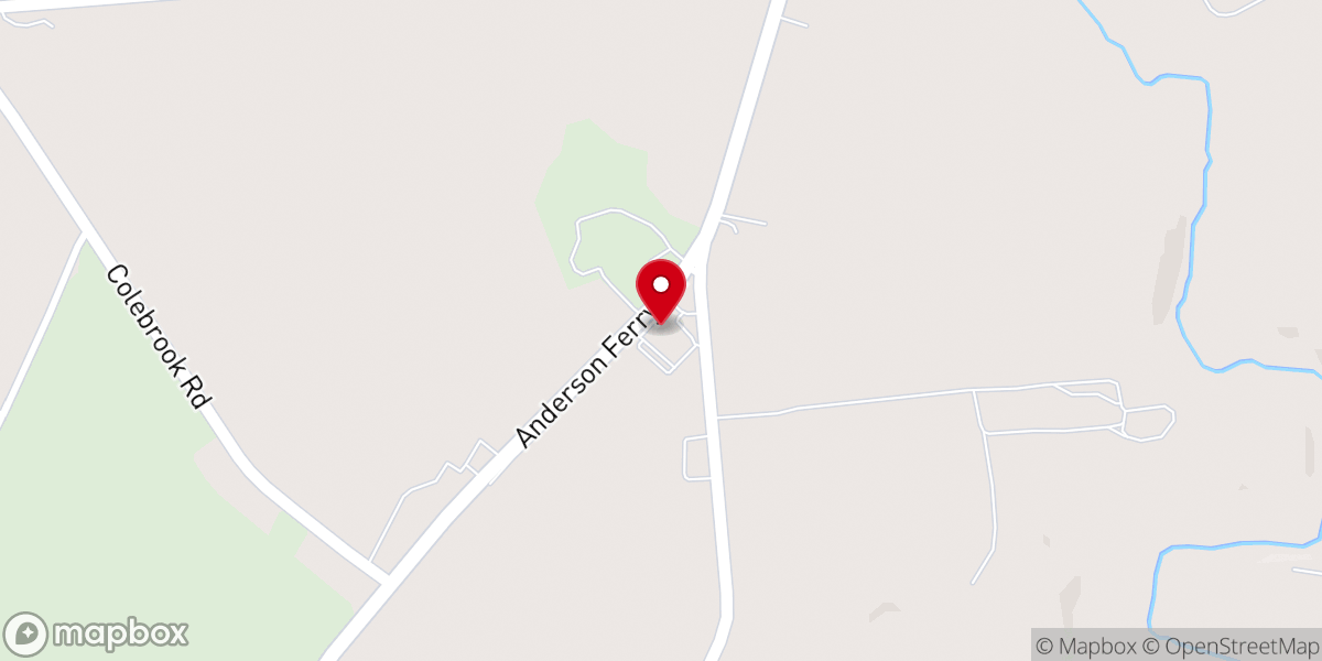 Map showing location of Faith Outreach Center Assembly of God