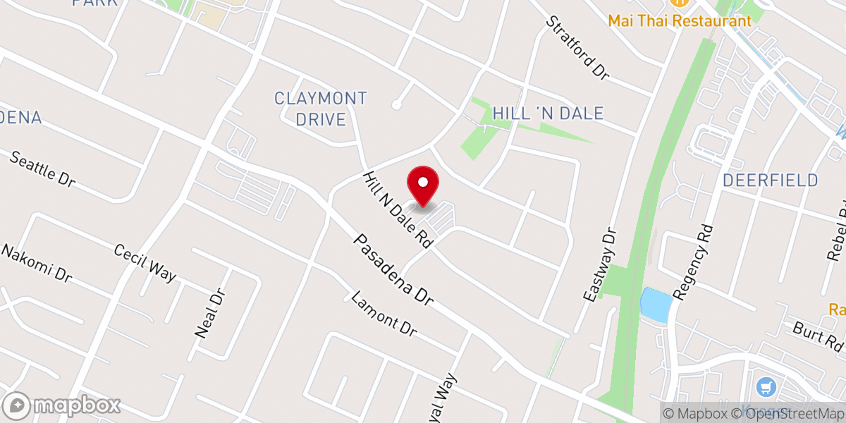 Map showing location of Redeemer Community Church