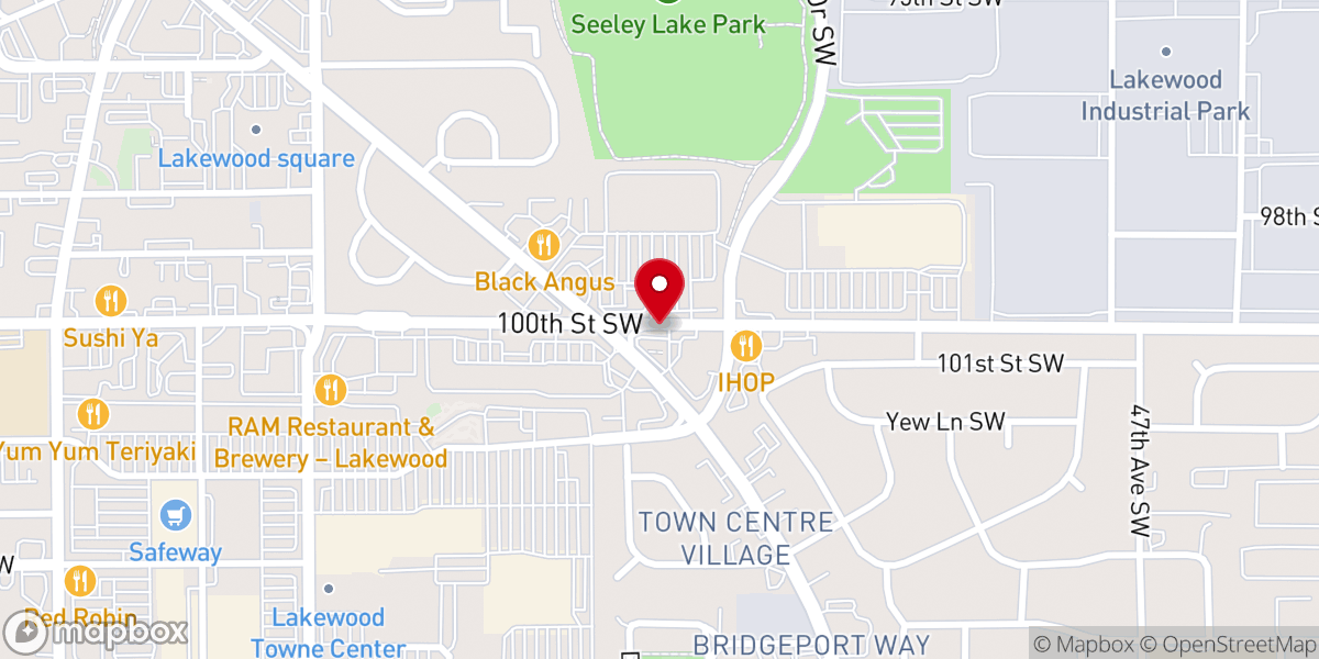 Map showing location of City of Faith Christian Center