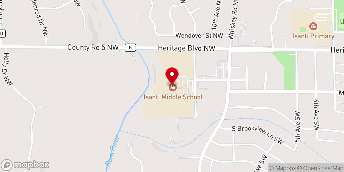 Map showing location of Generations Community Church