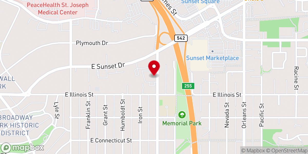 Map showing location of The Church of Jesus Christ of Latter-day Saints