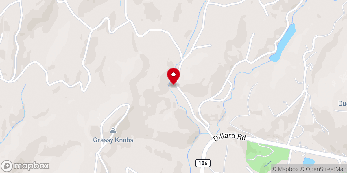 Map showing location of Church of God