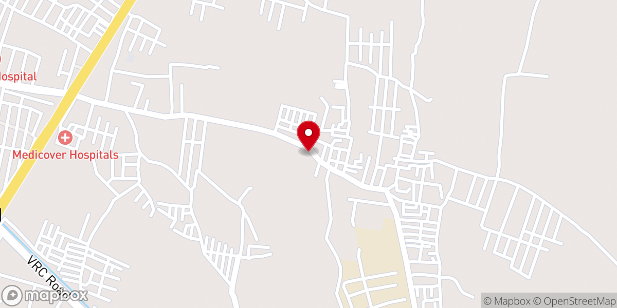 Map showing location of Shekinah Gospel Prayer Fellow Ship