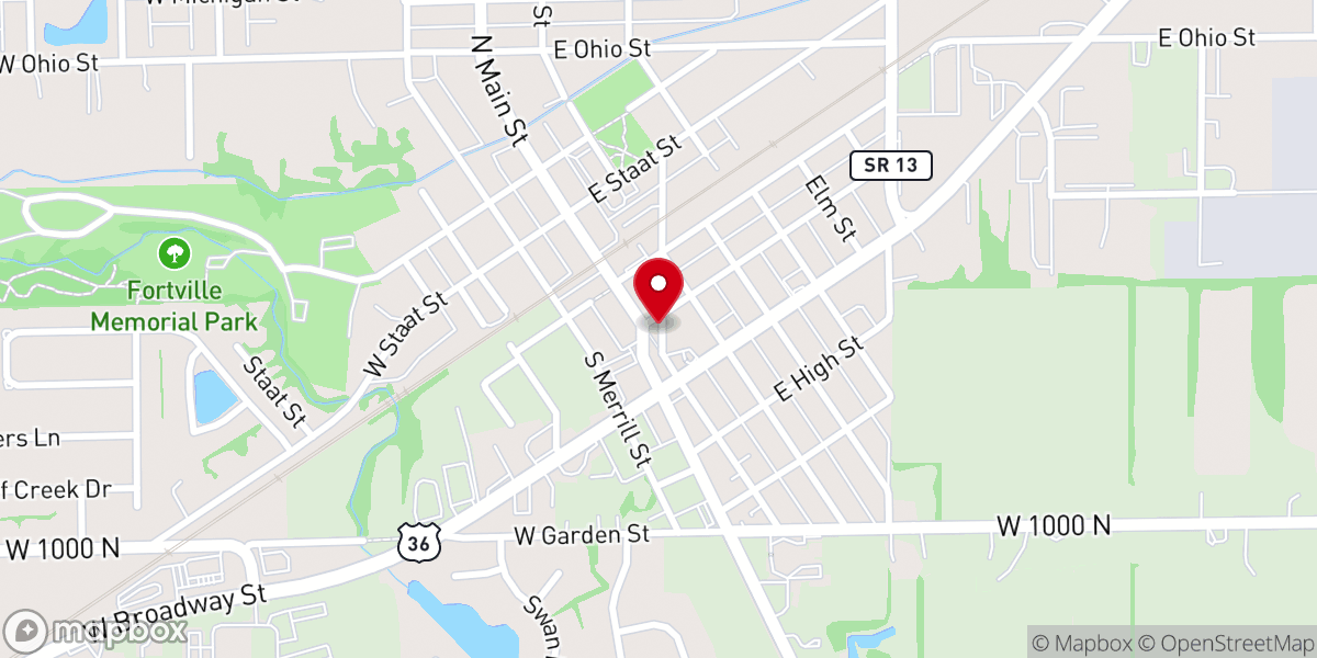 Map showing location of Church Hub Inc