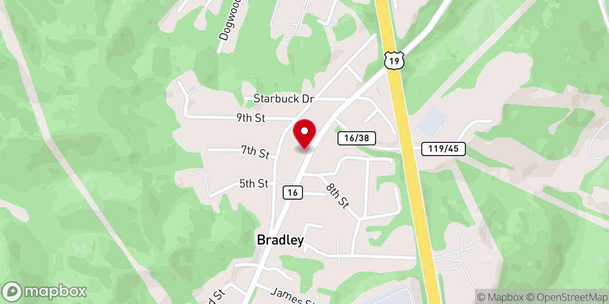 Map showing location of Soul Seeker Ministries