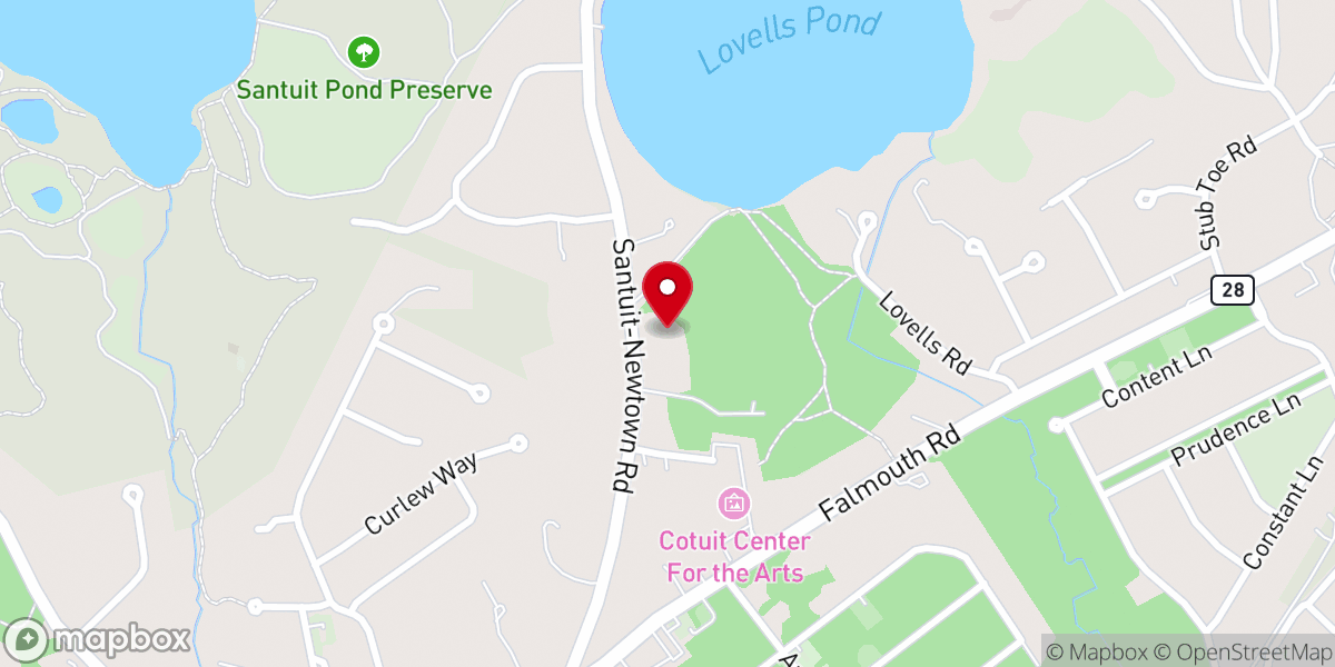 Map showing location of Saint Judes Chapel