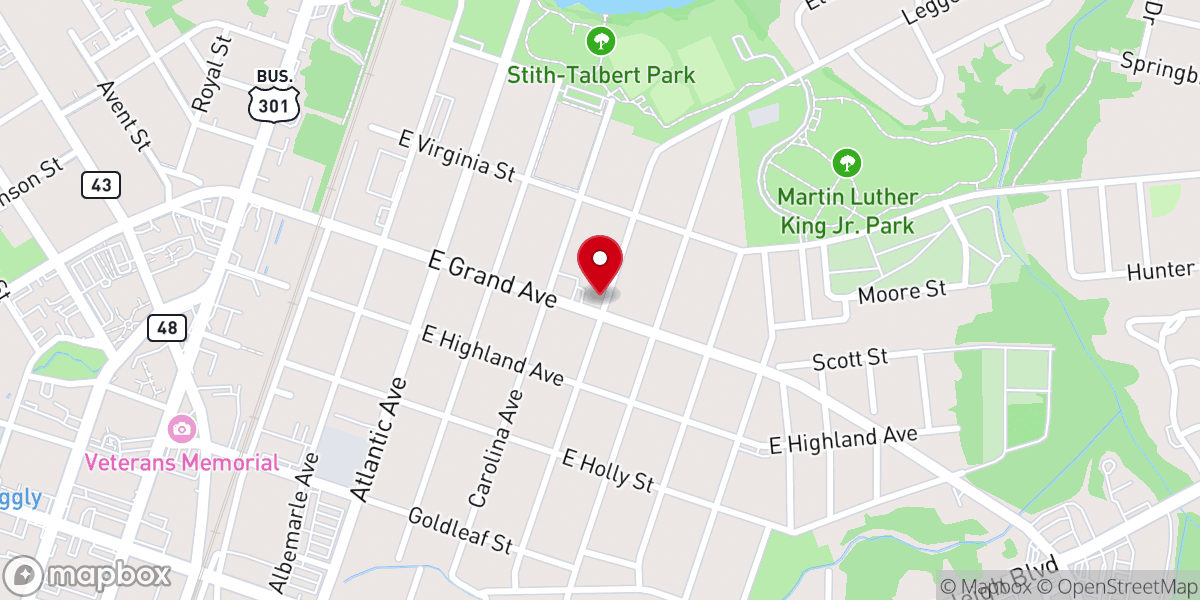 Map showing location of Union Chapel Church-Deliverance