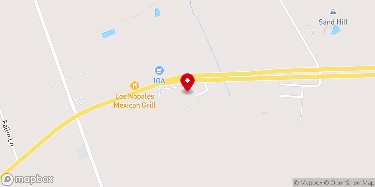 Map showing location of Heartland Villa Center