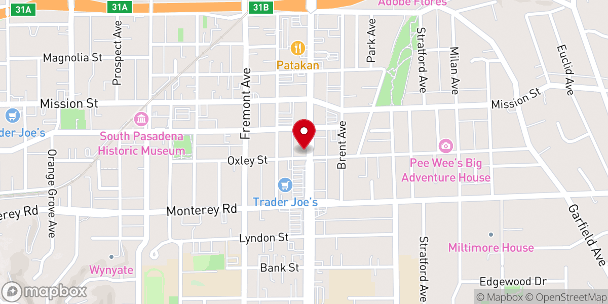 Map showing location of Mosaic at the Rialto Theatre