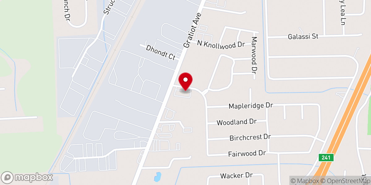 Map showing location of Gateway Church