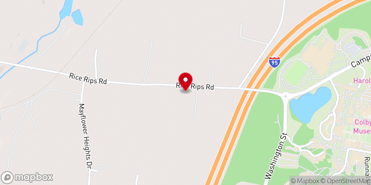 Map showing location of Living Water Community Church