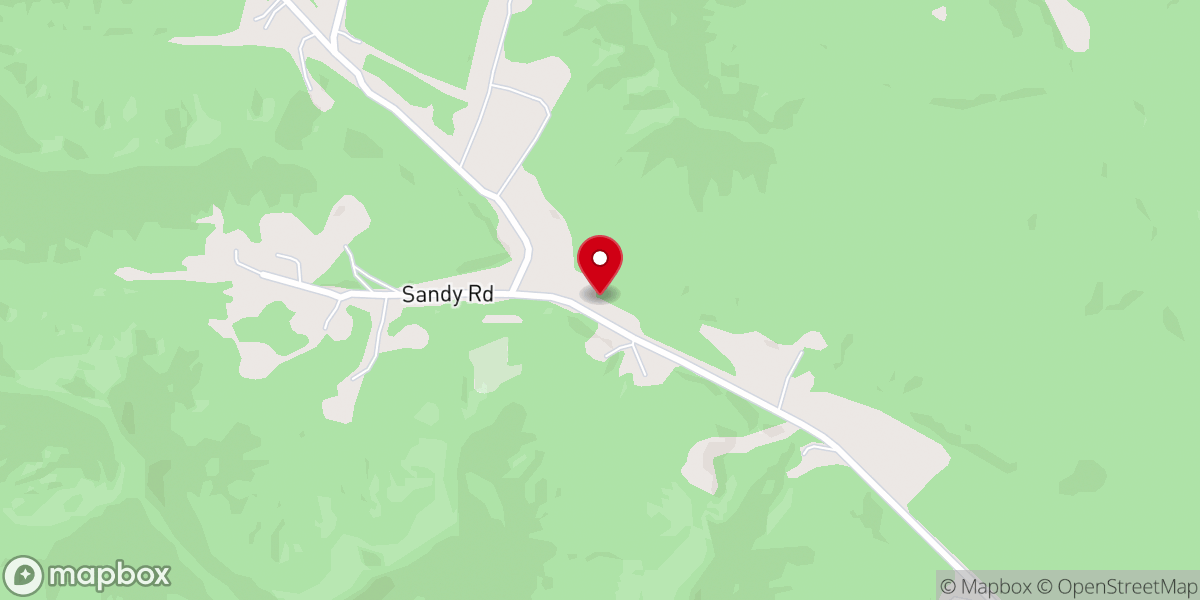 Map showing location of Sandy Chapel