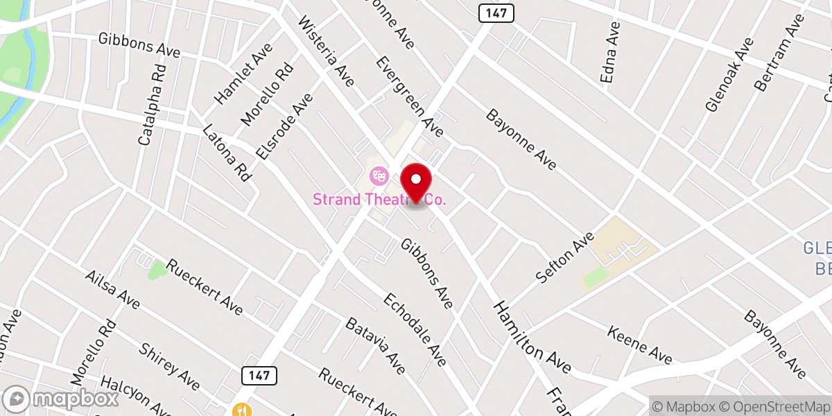 Map showing location of Greater Faith Hope Tabernacle United Holy Church of America