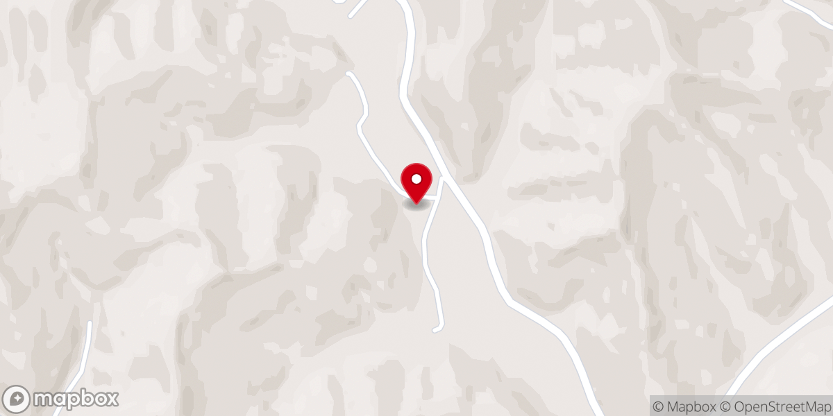 Map showing location of Locust Grove United Baptist Church
