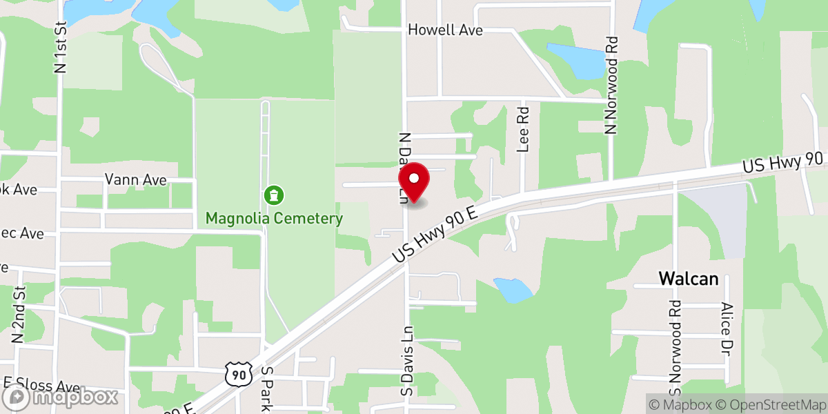 Map showing location of Life Changers Church International