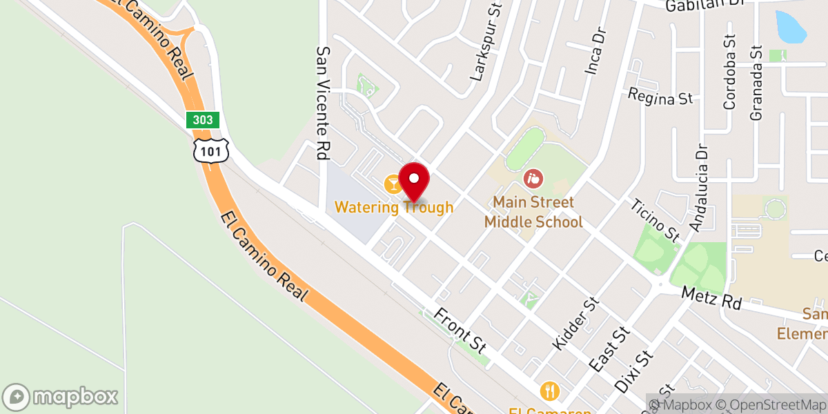 Map showing location of Iglesia El Samaritano Asambleas de Diod
