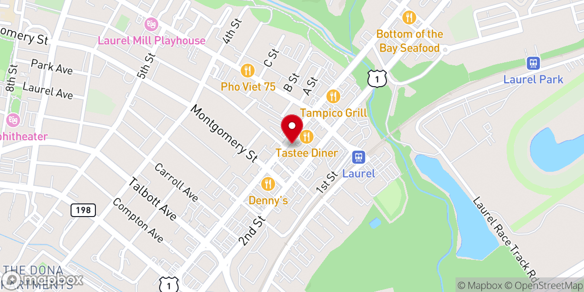 Map showing location of House of Worship & Revival Ministry