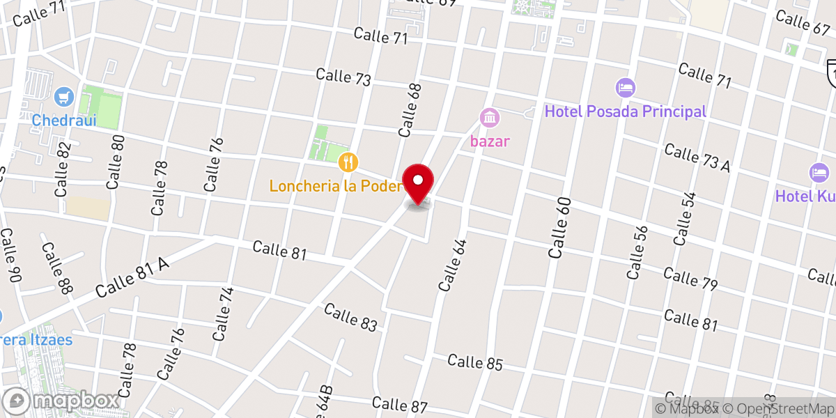 Map showing location of Rectoría de la Ermita de Santa Isabel
