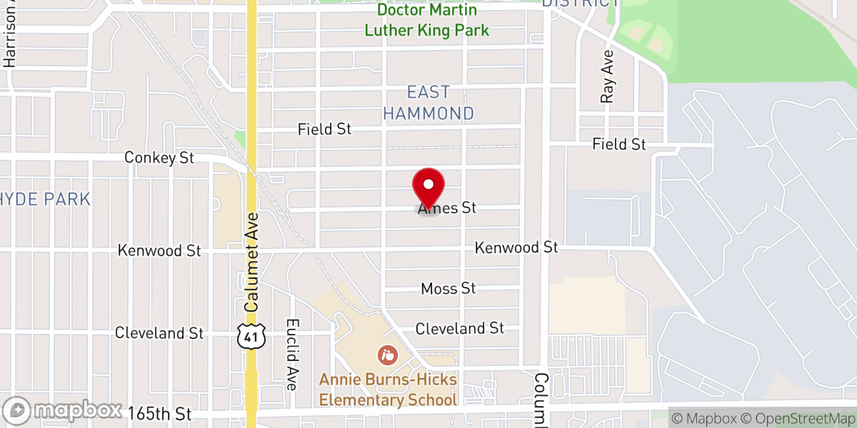Map showing location of Emmanuel Temple Apostolic Church