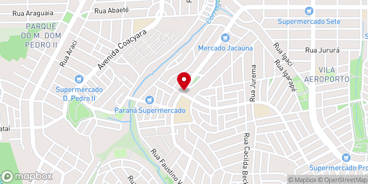 Map showing location of Igreja Pentecostal O Brasil para Cristo - Região Aeroporto de Viracopos - Campinas SP