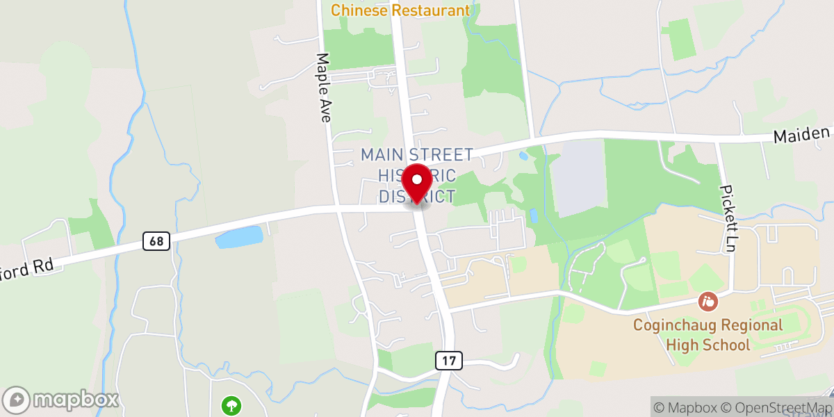 Map showing location of Christian Health Ministries Inc