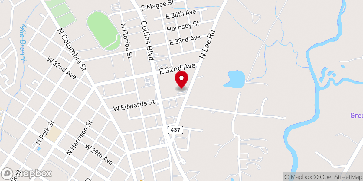 Map showing location of Grace Family Fellowship – Covington