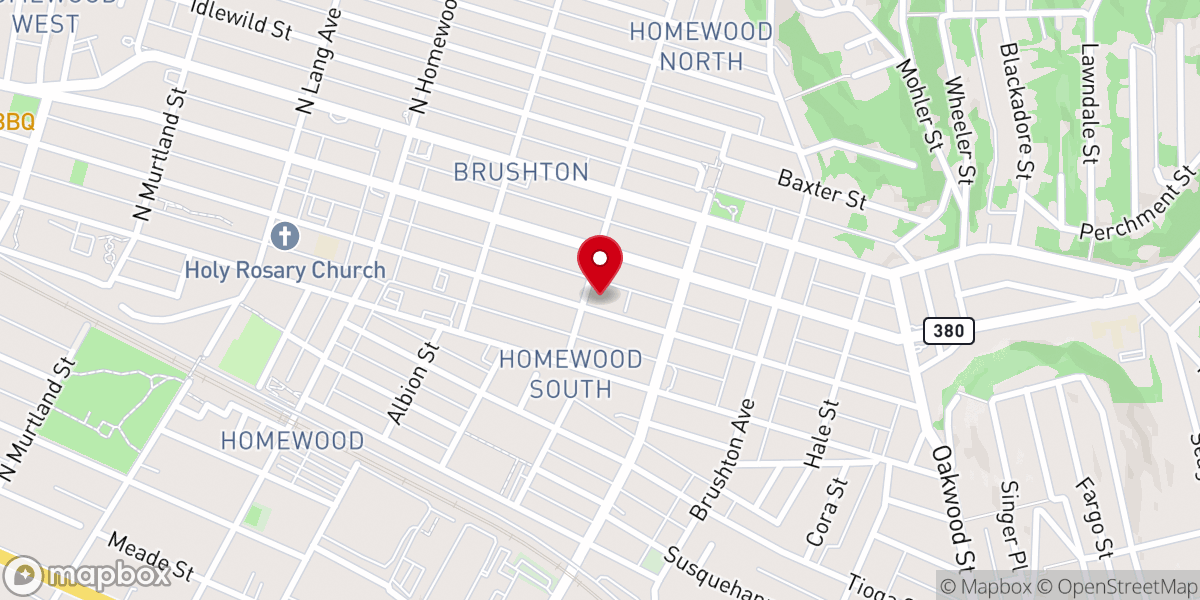 Map showing location of The Church of the Holy Cross Episcopal