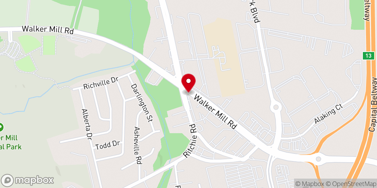 Map showing location of The Overcomers Church