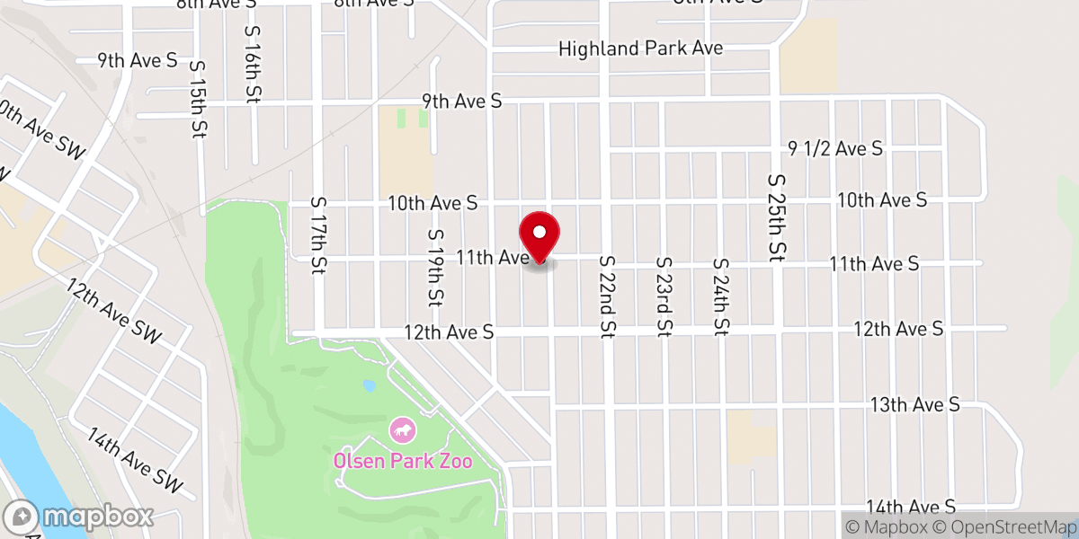 Map showing location of Epworth United Methodist Church