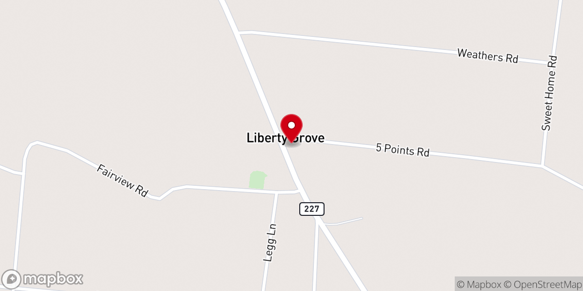 Map showing location of It Is Done Church