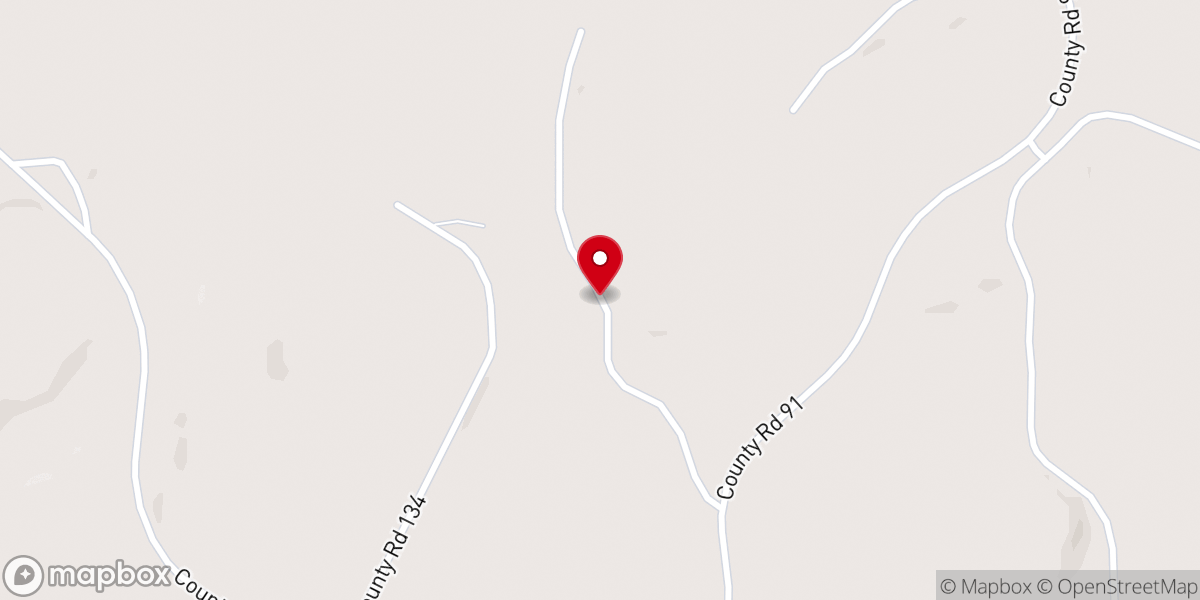 Map showing location of New Grove Church
