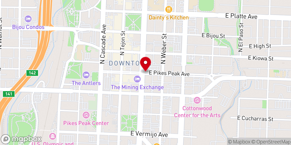 Map showing location of Equip Ministries International