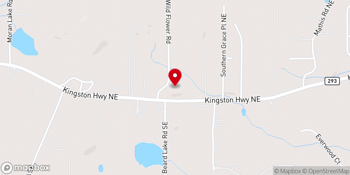Map showing location of United Full Gospel Inc