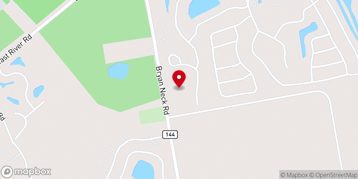 Map showing location of St. Elizabeth's Thrift Store