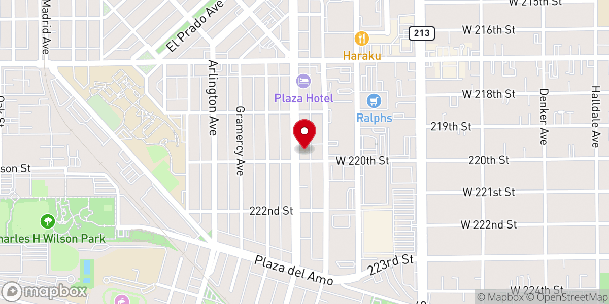 Map showing location of Grace Steward for Christ Inc