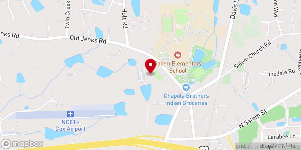 Map showing location of Arise Christian Ministries